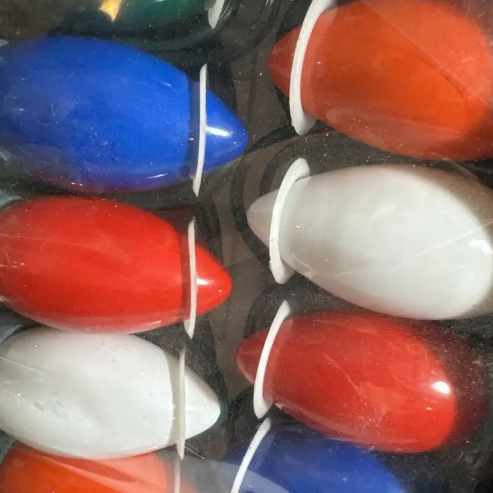 Trim A Home 25 Multi Color Outdoor C9 Christmas Light Sets Vtg NIP NEW